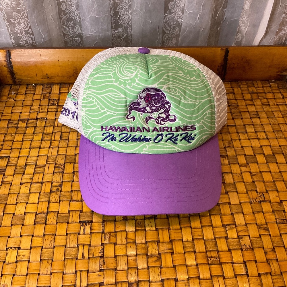 Hawaiian Airlines Na Wahine O Ke Kai Cap Hat